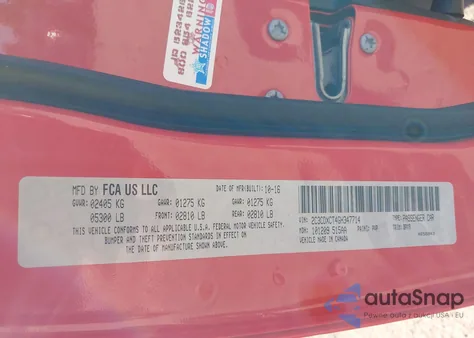 2016 Dodge Charger R/T из США, поврежденный, VIN 2C3CDXCT4GH347714